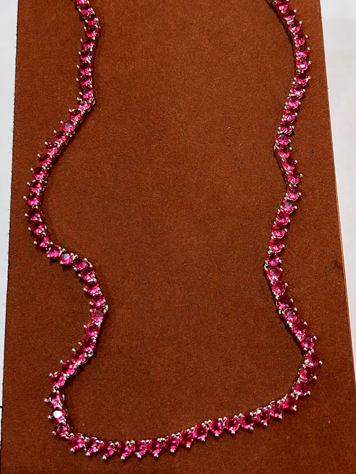 Colar Riviera Pink Luxo